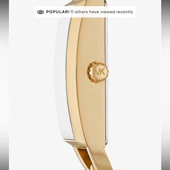 Michael Kors MK Empire Watch – MK7406 – Gold-Tone Stainless Steel- NWT - Picture 6 of 10